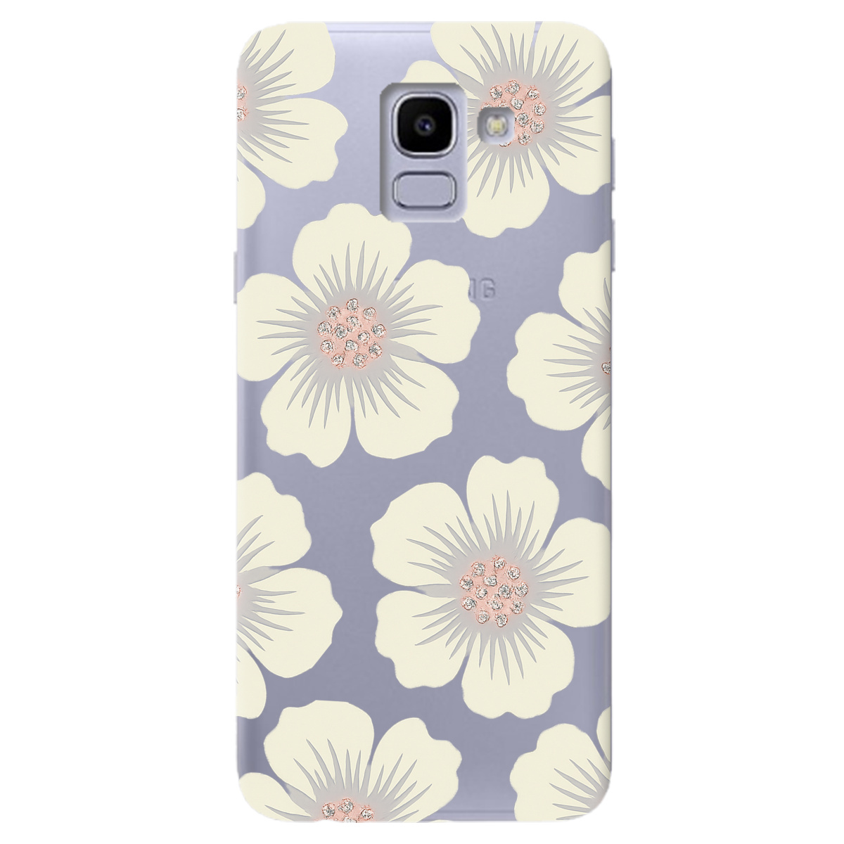 Чохол для Samsung Galaxy J6 2018 Біла краса - фото 1 - Чохли для телефонів